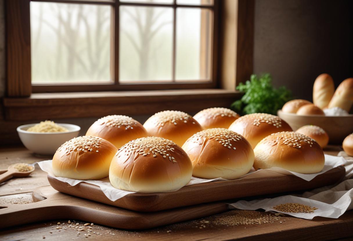 Fantastiska hamburgerbröd – enkelt recept att prova! illustration
