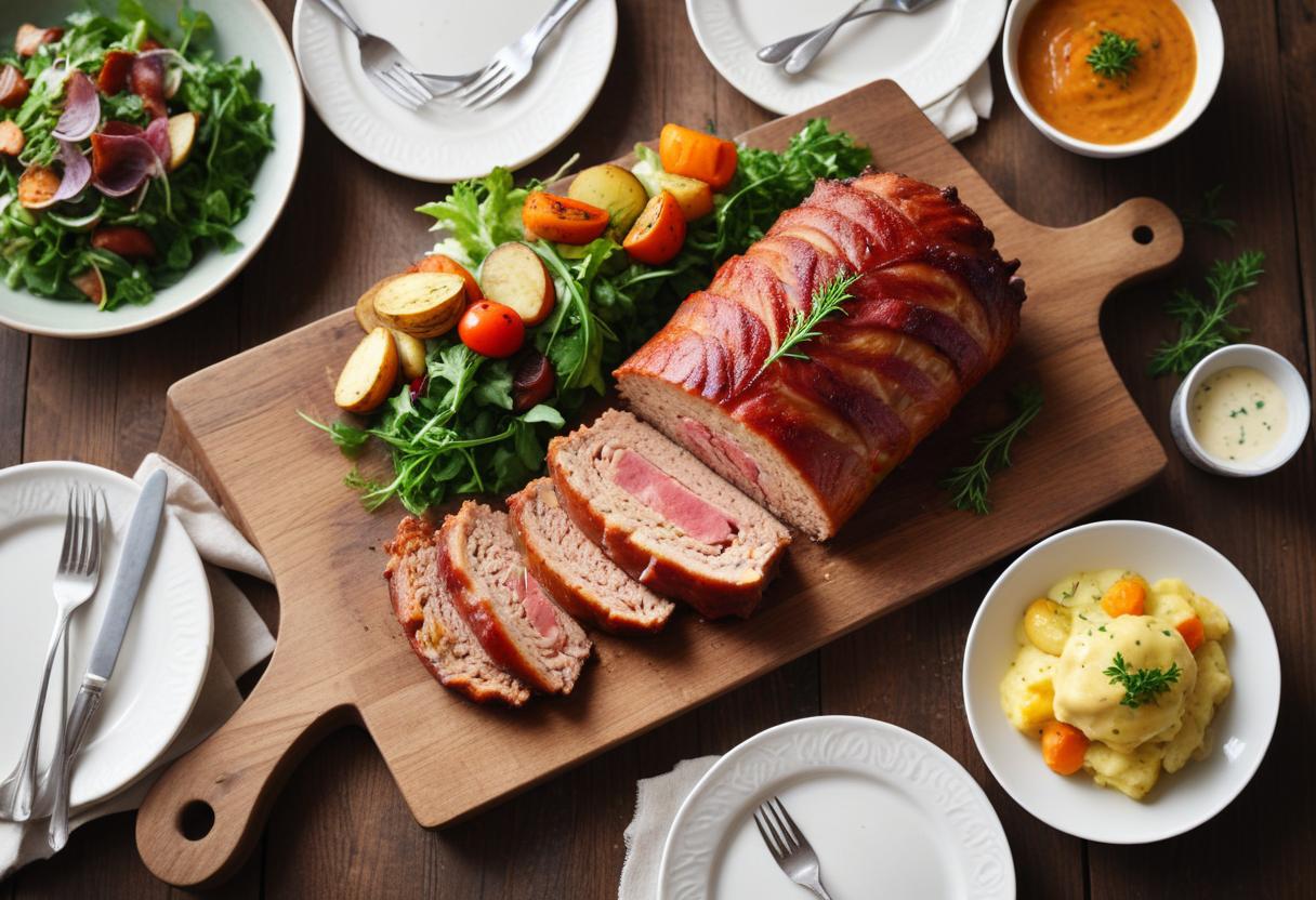 Här är bästa köttfärslimpan med bacon som du måste prova! illustration