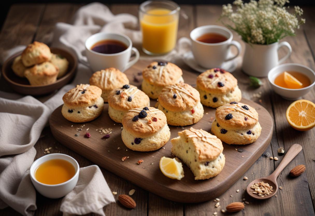 Scones utan gluten som alla kommer att älska! illustration